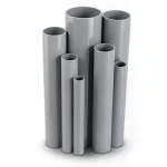UPVC Pipes Outside Diameter 110 mm Thickness 3 mm Gray