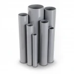 UPVC Pipes Modern Technology Nominal Pressure 16 Bar Outside Diameter 140 mm Thickness 10.4 mm Gray Colour