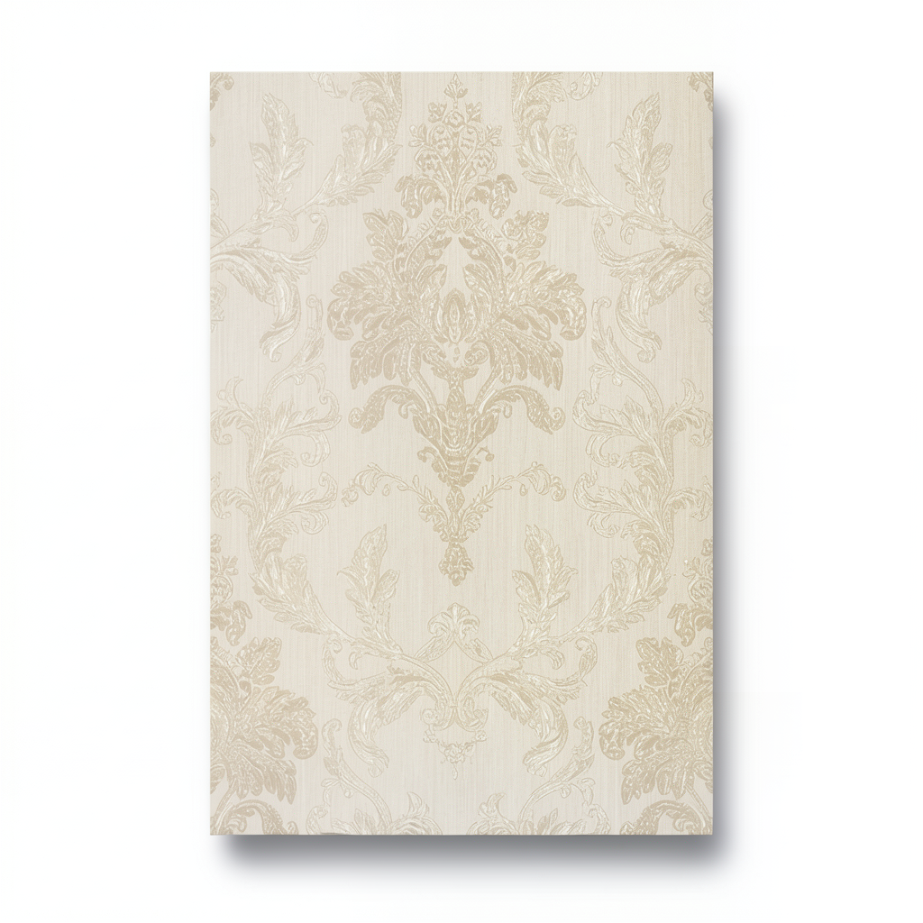 Italian Classic Design Wall Covering 10m x 1.06m Beige, Model 97234