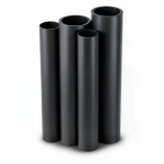 مواسير HDPE PE 80 ضغط 4 بار قطر 500 مم سمك 15.3 مم أسود