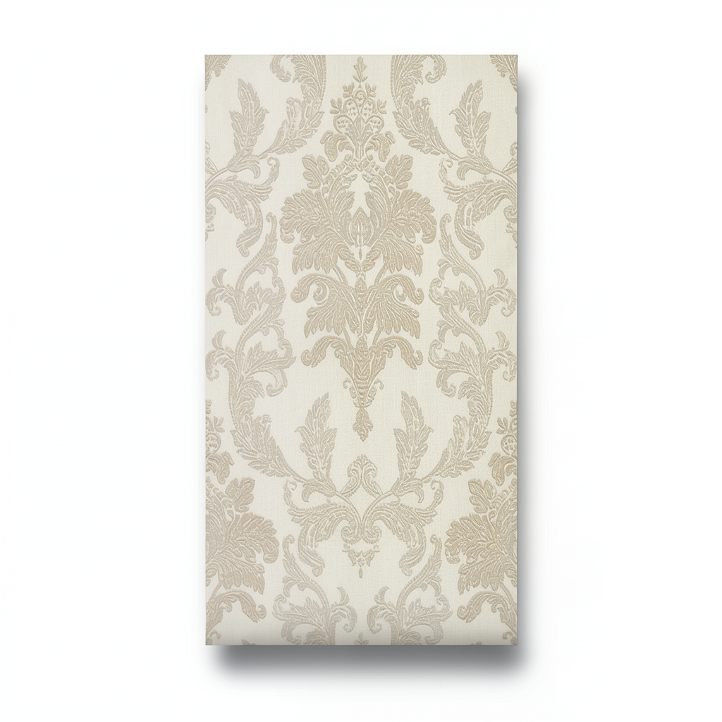 Italian Classic Design Wallpaper 10m Length 1.06m Width Beige, Model 97233