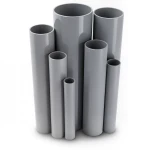 UPVC Pipes 6 meters Length ½ Inch Size 1.52 mm Thickness Gray