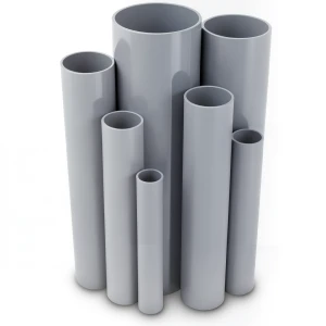 UPVC Pipes Outside Diameter 125 mm Thickness 3 mm Gray
