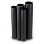 مواسير HDPE PE 80 ضغط 4 بار قطر 710 مم سمك 21.8 مم لون أسود