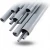 UPVC Pipes Al-Rajhi  Outside Diameter   110 mm Thickness 3.2 mm Gray Colour
