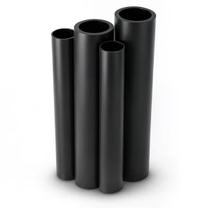 HDPE Pipes PE 80 Pressure 4 Bar Diameter 800 mm Thickness 24.5 mm Black