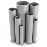 UPVC Pipes 250 mm Outside Diameter 6.1 mm Thickness 7.00 Kg/m Gray
