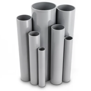 UPVC Pipes 250 mm Outside Diameter 6.1 mm Thickness 7.00 Kg/m Gray