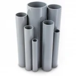UPVC Pipes Modern Technology Nominal Pressure 4  Bar Outside Diameter 800 mm Thickness 15.7  mm Gray Colour