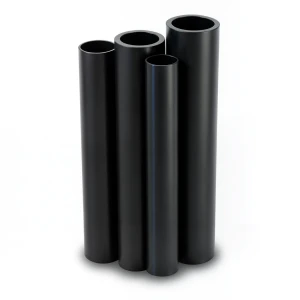 HDPE Pipes PE 80 Pressure 4 Bar 1000 mm Diameter 30.6 mm Thickness Black