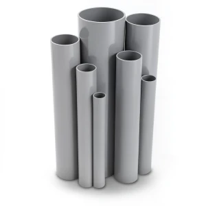 UPVC Pipes 315 mm Outside Diameter, 7.7 mm Thickness, 11.110 Kg/m Gray