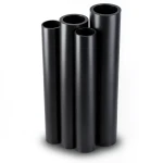 مواسير HDPE PE 80 ضغط 4 بار قطر 1600 مم سمك 49 مم لون أسود