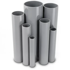 UPVC Pipes 6 meters Length ½ Inch Size 1.52 mm Thickness Gray