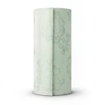 Italian Wall Decoration Floral Wallpaper 10m x 0.53m Pale Green