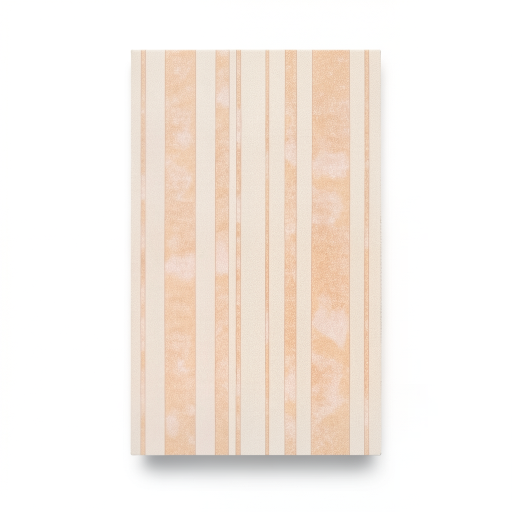 Italian Wall Covering 10m x 0.53m Light Orange, Model 6212