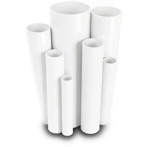 مواسير UPVC ضغط 6 بار قطر خارجي 90 مم سمك 2.7 مم لون أبيض