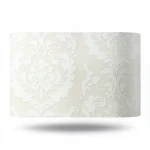 Classic wallpaper, pale beige color, length 10 m, width 1.06 m, model 38022