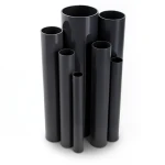 UPVC Pipes Pressure 6 Bar Outside Diameter 90 mm Thickness 2.7 mm Black