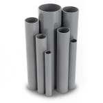 UPVC Pipes Outside Diameter 125 mm Thickness 3 mm Gray