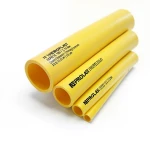 HDPE Pipes PE 100 Pressure 12.5 Bar Outside Diameter 225 mm Thickness 16.6 mm Yellow | NEPROPLAST