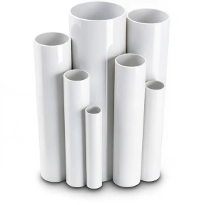 UPVC Pipes 16 Bar Pressure 90 mm Diameter 6.7 mm Thickness White