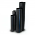أنابيب HDPE الجودة  ضغط 20 بار قطر خارجي 110 مم سمك 18.3 مم لون اسود