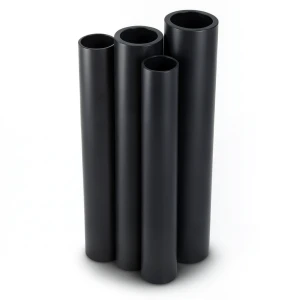 مواسير HDPE الراجحي PE 80 ضغط 4 بار قطر 140 مم سمك 3.5 مم لون أسود