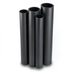 مواسير HDPE PE 80 ضغط 4 بار قطر 200 مم سمك 4.9 مم لون أسود