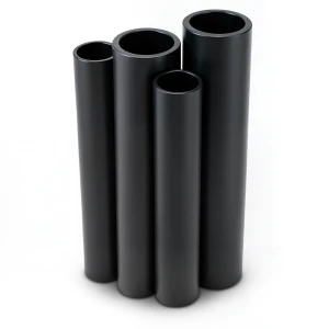 مواسير HDPE PE 80 ضغط 4 بار قطر خارجي 250 مم سمك 6.2 مم لون أسود