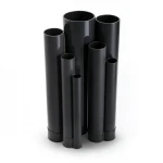 UPVC Pipes Nominal Pressure 4 Bar Outside Diameter 90 mm Thickness 1.8 mm Black