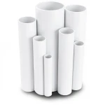 UPVC Pipes Nominal Pressure 6 Bar Outside Diameter 90 mm Thickness 2.7 mm White