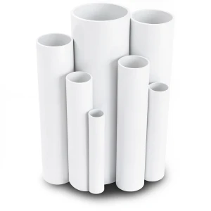 مواسير UPVC ضغط 6 بار قطر خارجي 90 مم سمك 2.7 مم لون أبيض
