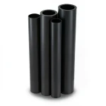 أنابيب HDPE الراجحي PE 80 ضغط 4 بار قطر 800 مم سمك 19.6 مم أسود