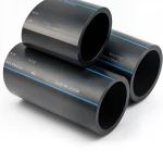 أنابيب HDPE السعودي PE 100 ضغط 6 بار قطر خارجي 560 مم سمك 21.4 مم لون اسود