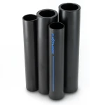 HDPE Pipes PE 80 Pressure 6 Bar Outside Diameter 315 mm Thickness 14.4 mm Black | NEPROPLAST