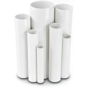 مواسير UPVC ضغط اسمي 10 بار قطر خارجي 90 مم سمك 4.3 مم لون أبيض