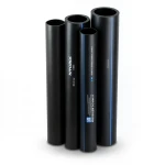 HDPE Pipes PE 80 Pressure 6 Bar Outside Diameter 355 mm Thickness 16.2 mm Black | NEPROPLAST