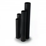 أنابيب HDPE الجودة  ضغط 20 بار قطر خارجي 20 مم سمك 3.4 مم لون اسود