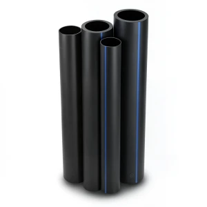 مواسير HDPE PE 80 ضغط 6 بار قطر خارجي 400 مم سمك 18.2 مم لون اسود | نيبروبلاست