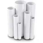 UPVC Pipes 16 Bar Pressure 90 mm Diameter 6.7 mm Thickness White