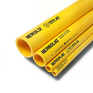 HDPE Pipes PE 100 Pressure 12.5 Bar Outside Diameter 250 mm Thickness 18.4 mm Yellow | NEPROPLAST