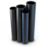 مواسير HDPE PE 80 ضغط 6 بار قطر خارجي 560 مم سمك 25.5 مم لون اسود | نيبروبلاست