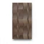Geometric wall decoration, brown color, length 10 m, width 0.53 m, model 10046-30