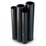 HDPE Pipes PE 80 Pressure 6 Bar Outside Diameter 630 mm Thickness 28.7 mm Black | NEPROPLAST