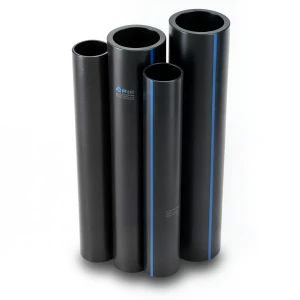 مواسير HDPE PE 80 ضغط 6 بار قطر خارجي 140 مم سمك 6.4 مم لون أسود | نيبروبلاست