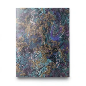 Italian Wallpaper Multi-colors Pattern Design, Size 10mx0.70m, Model 14072
