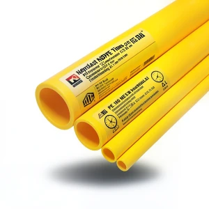 أنابيب HDPE نيبروبلاست PE 100 ضغط 12.5 بار قطر خارجي 355 مم سمك 26.1 مم أصفر | نيبروبلاست