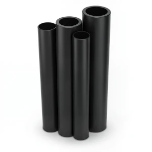 Al-Rajhi HDPE Pipes PE 80 Pressure 4 Bar Outside Diameter 280 mm Thickness 6.9 mm Black