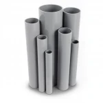 UPVC Pipes Modern Technology Nominal Pressure 4 Bar Outside Diameter 160 mm Thickness 3.2 mm Gray Colour