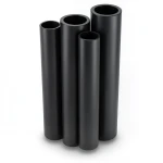 أنابيب HDPE الراجحي PE 80 ضغط 4 بار قطر 710 مم سمك 17.4 مم لون أسود